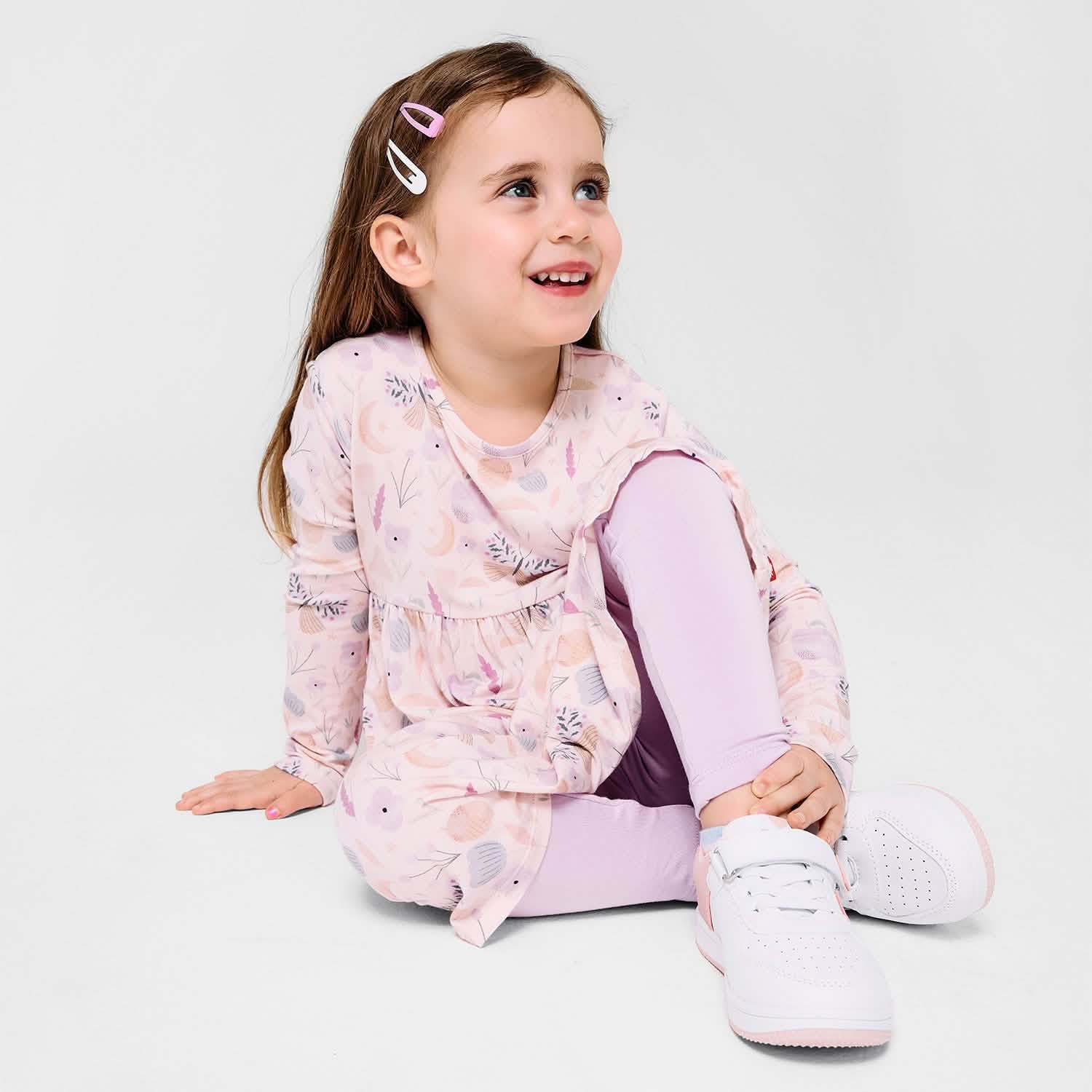 organic botanics modal magnetic easy peasy dress + legging set