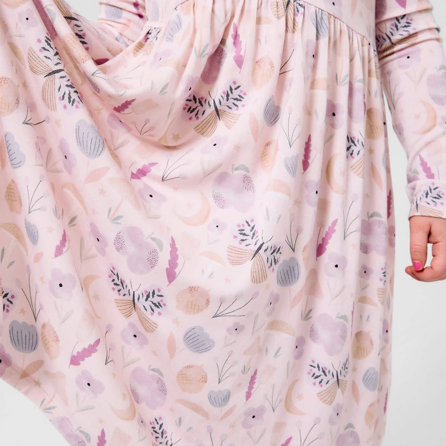 organic botanics modal magnetic easy peasy dress + legging set