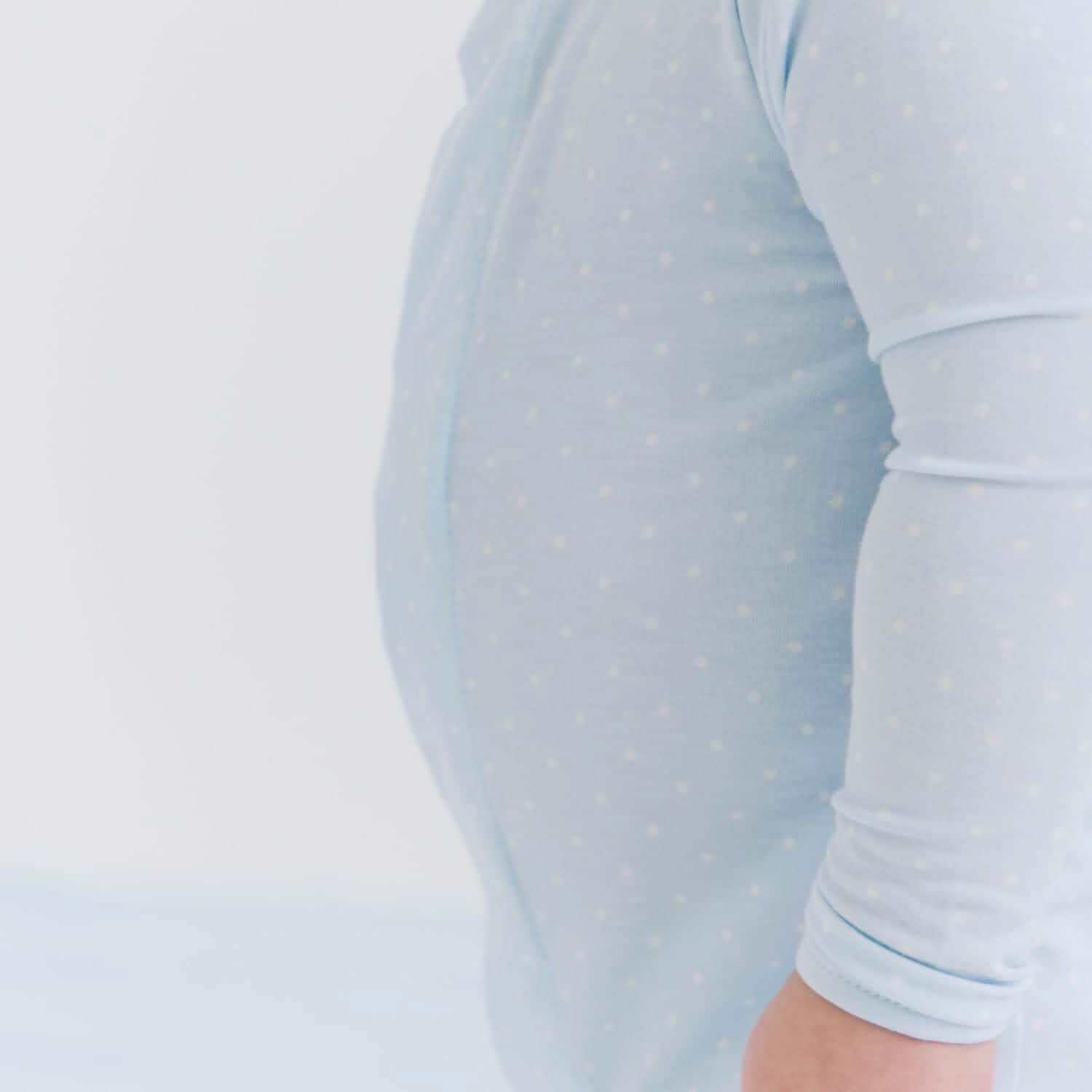 pin dot blue modal magnetic fuss free coverall