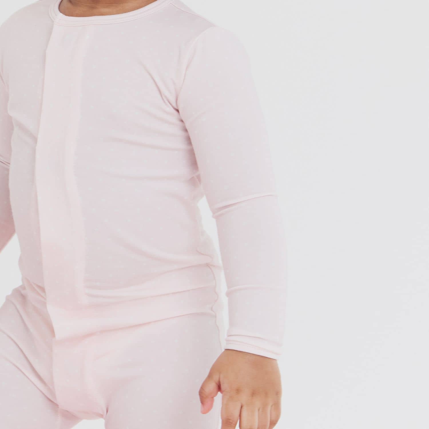 pin dot pink modal magnetic fuss free coverall
