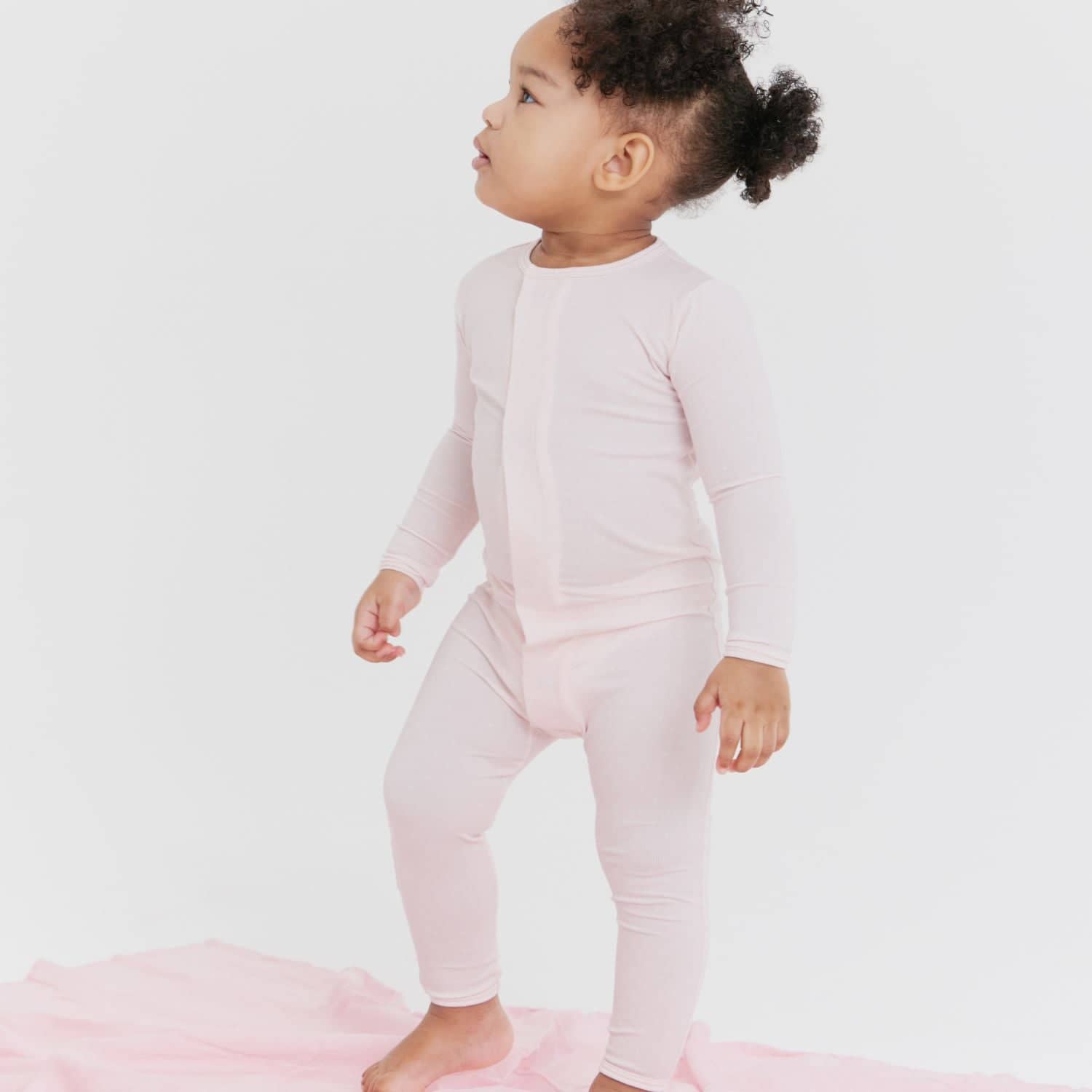 pin dot pink modal magnetic fuss free coverall