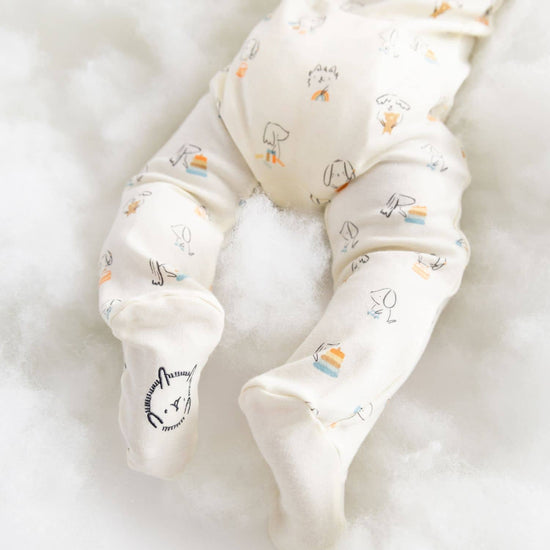 Carter's Black Double-Lined Leggings with Stars & Unicorns 3T