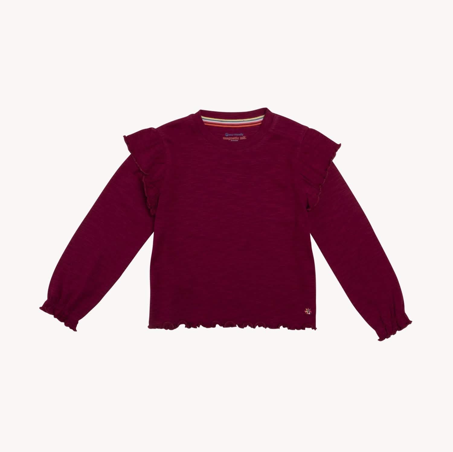 purple potion cotton magnetic long sleeve play all day top