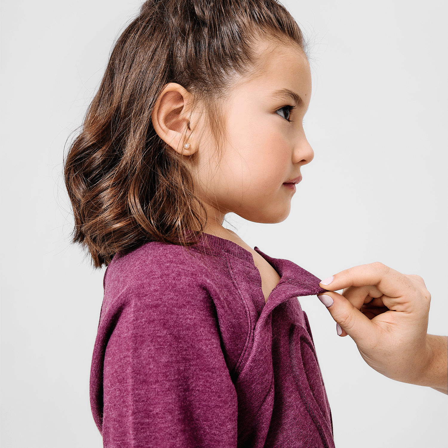 purple potion cotton magnetic sweater