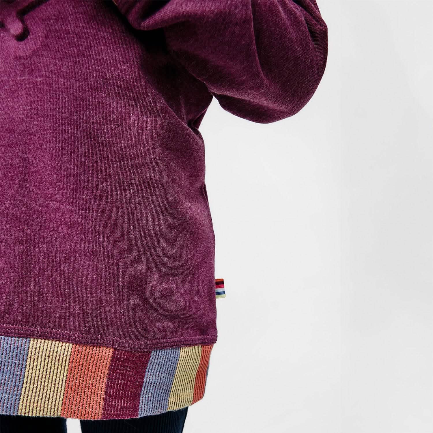 purple potion cotton magnetic sweater