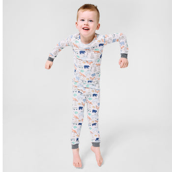 rv there yet modal magnetic no drama pajama kids long sleeve set