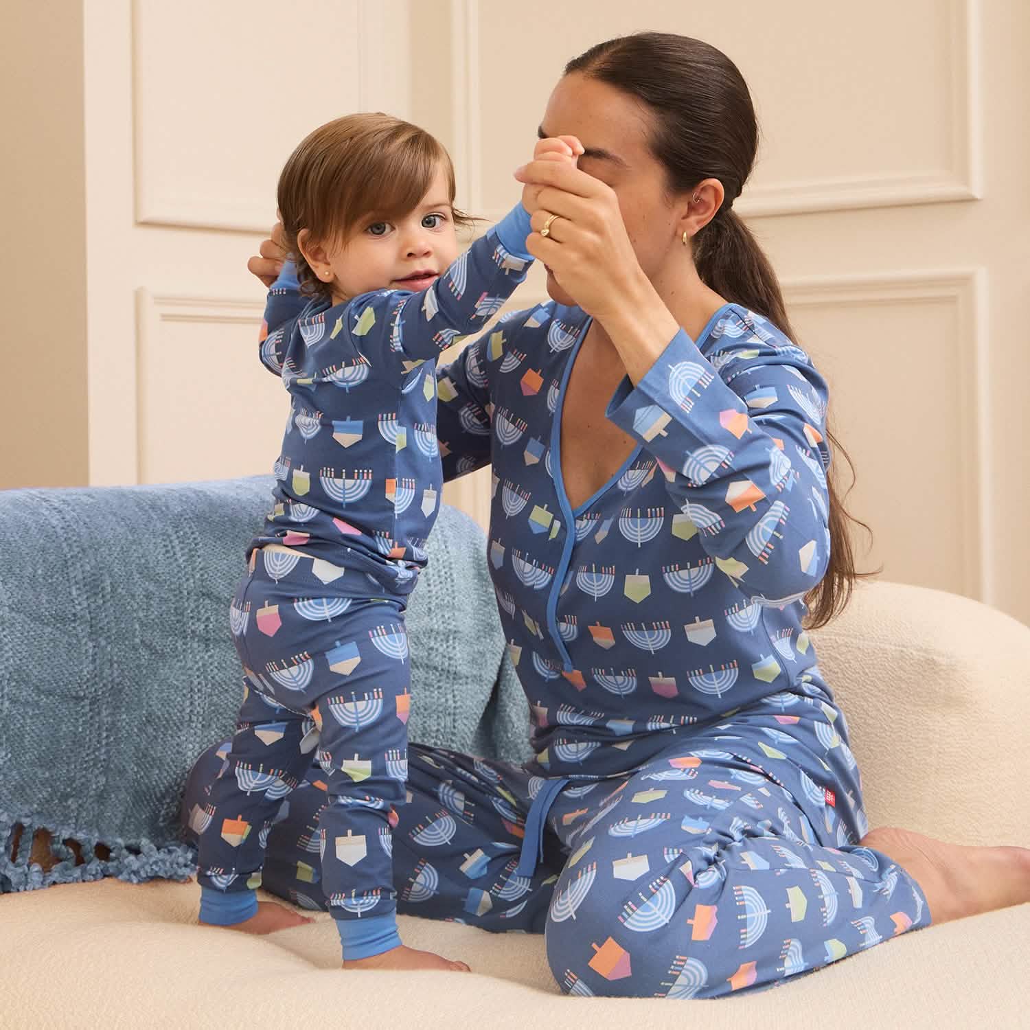 spin me right round modal magnetic no drama pajama long sleeve set