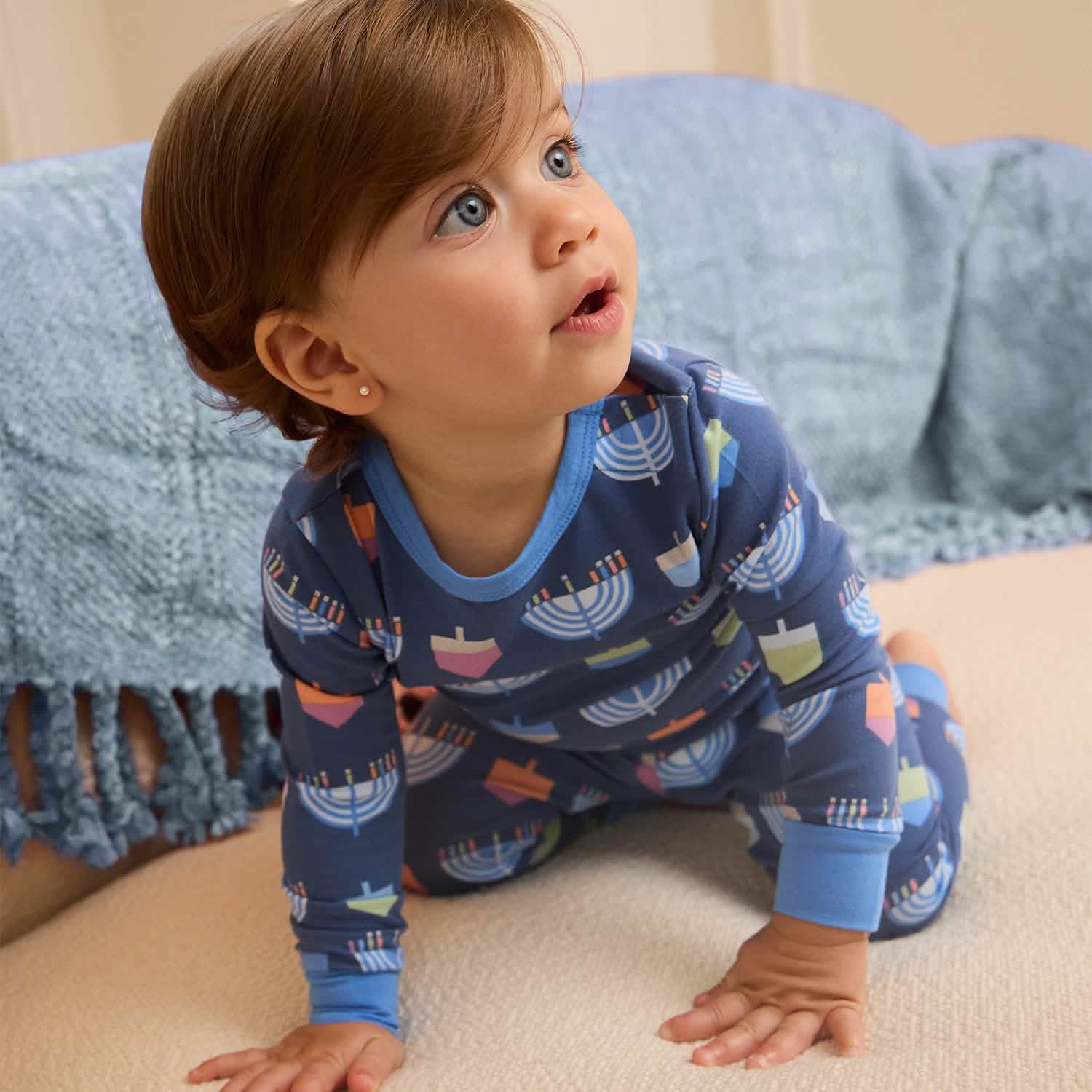 spin me right round modal magnetic no drama pajama long sleeve set