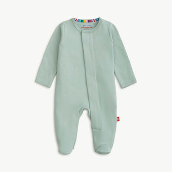 sprout organic cotton magnetic parent favorite footie