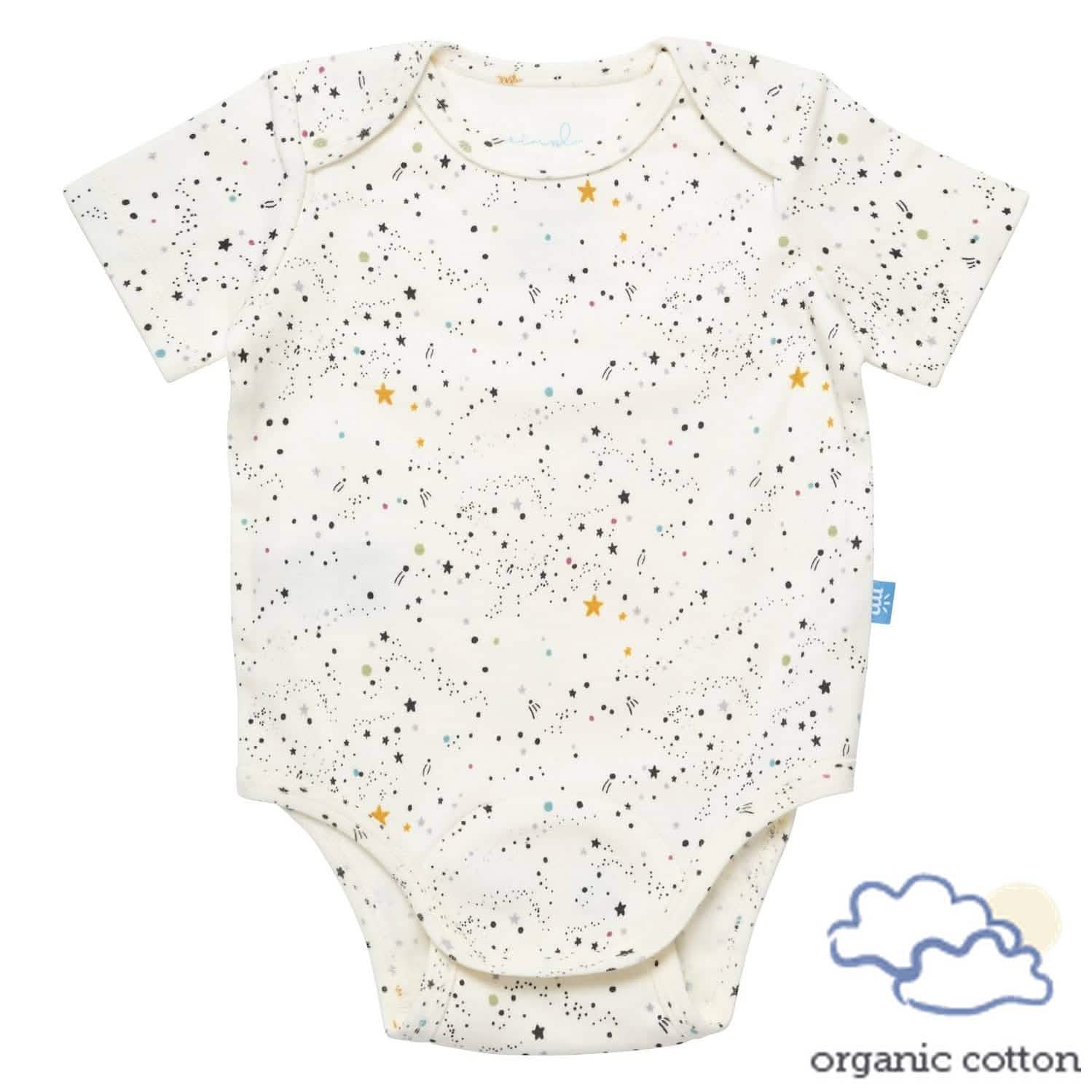 stardust organic cotton magnetic bodysuit