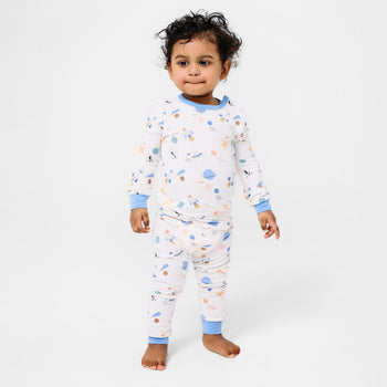 stellar tails modal magnetic no drama kids pajama long sleeve set