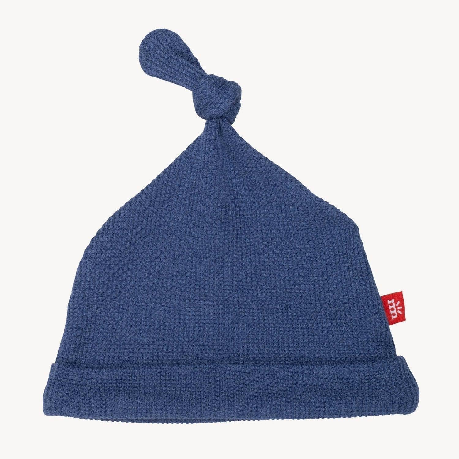 symphony blue waffle modal newborn hat