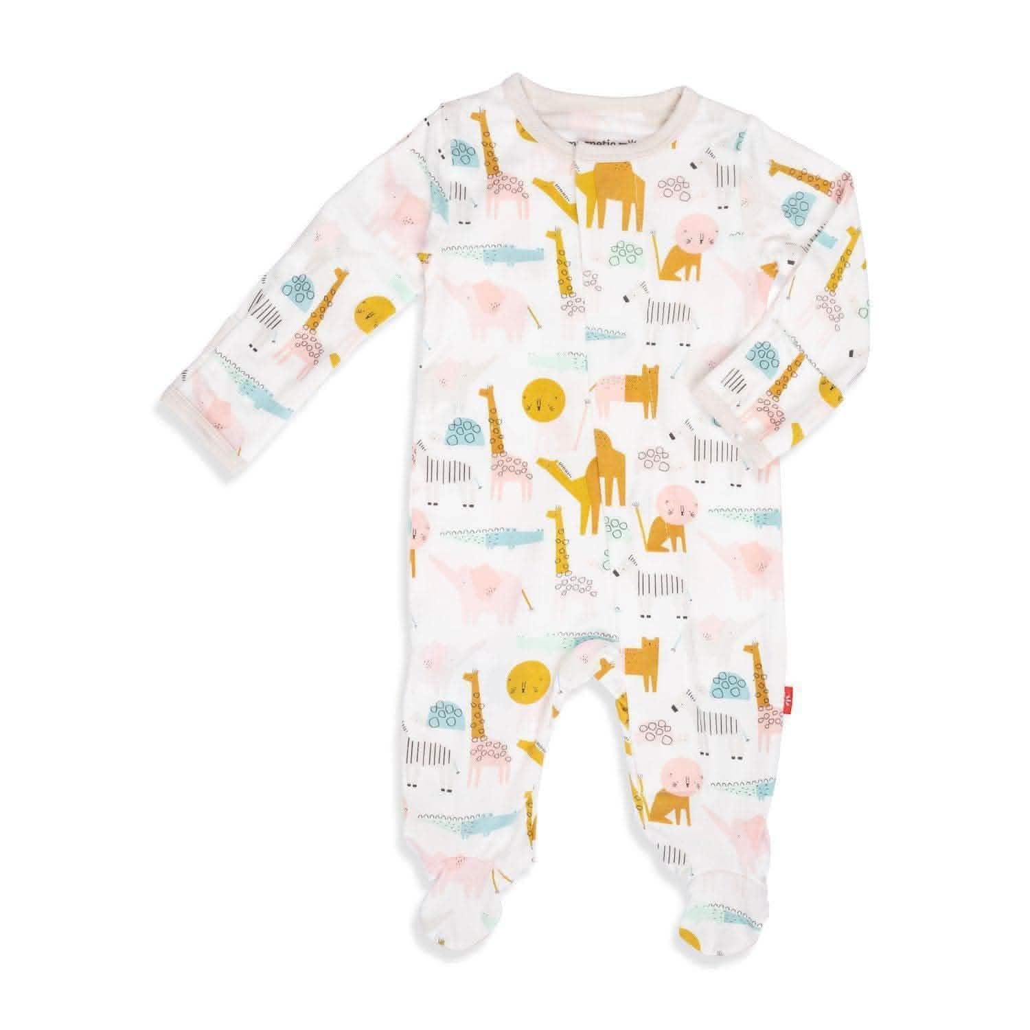 the fast and the furriest modal magnetic parent favorite footie | pink - re-loved