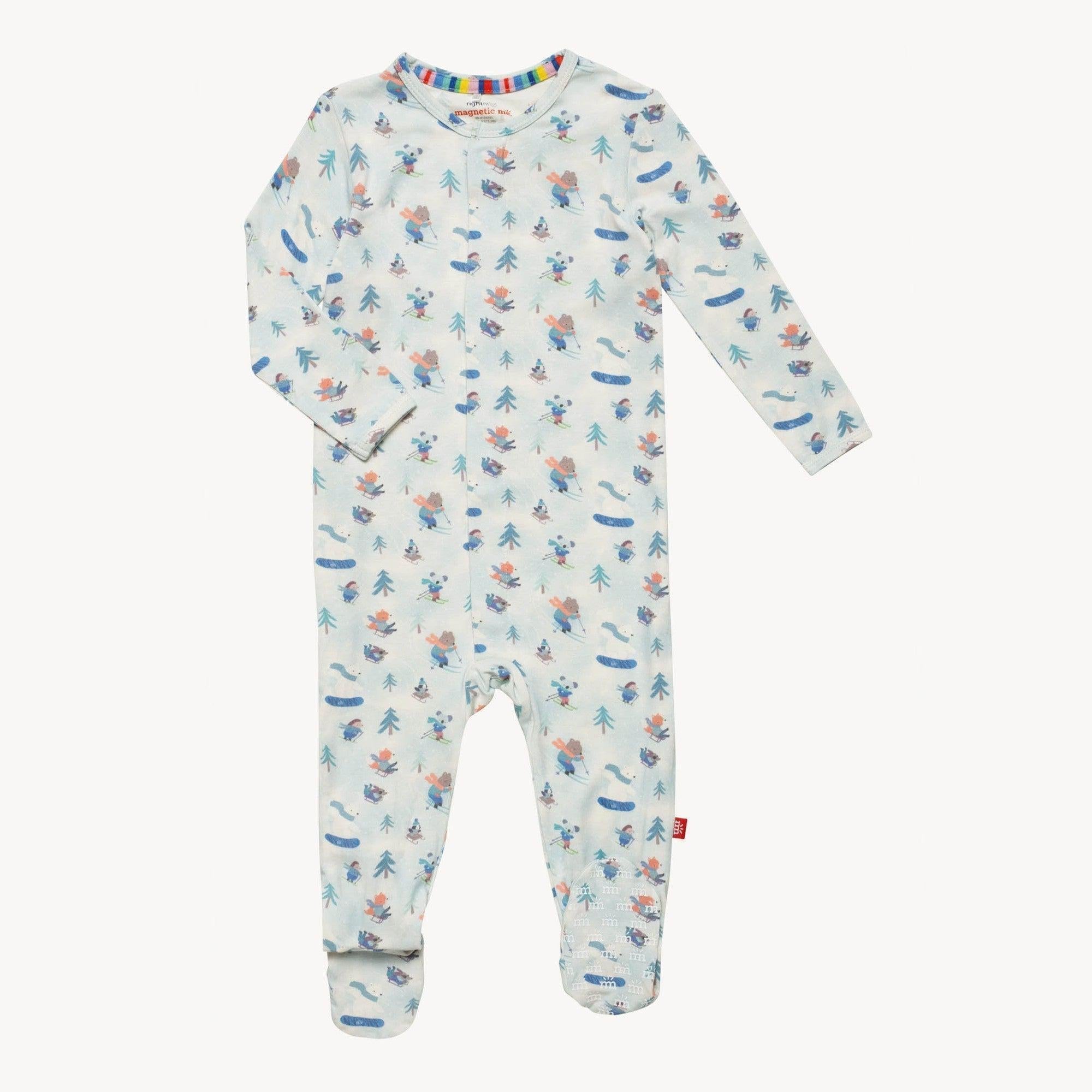 'tis the ski-son RightFit™ magnetic parent favorite footie - re-loved