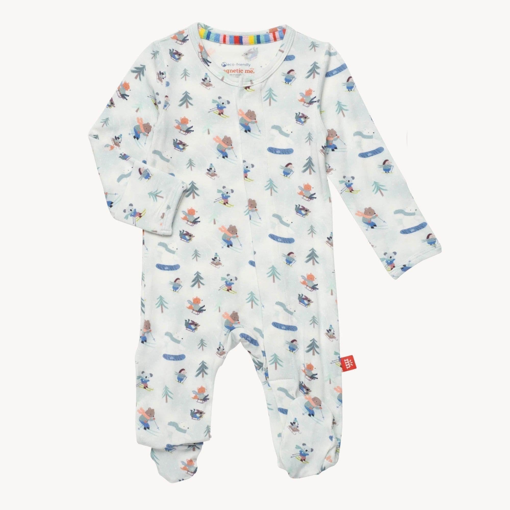 'tis the ski-son modal magnetic parent favorite footie