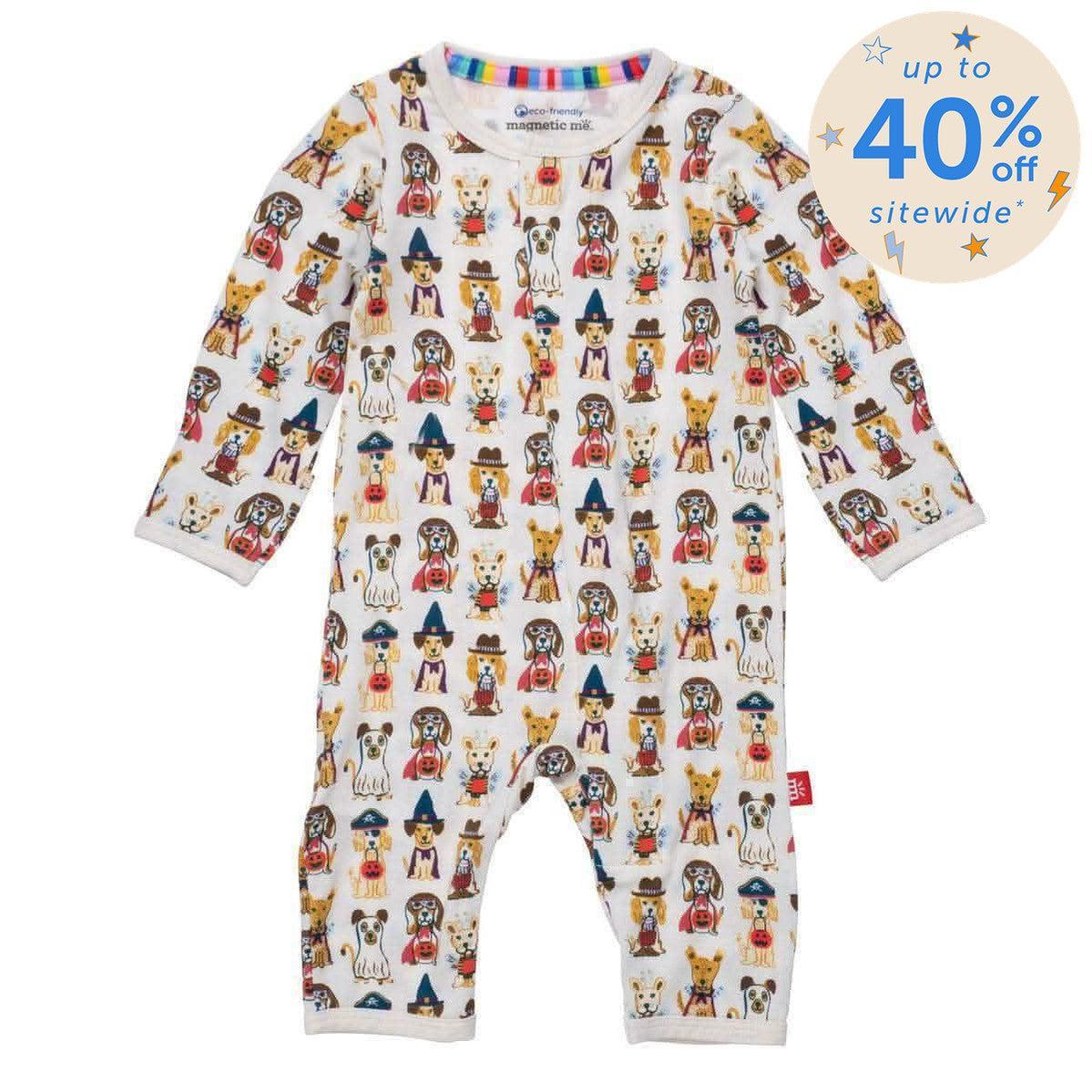 tricks or treats modal magnetic fuss free coverall - re-loved