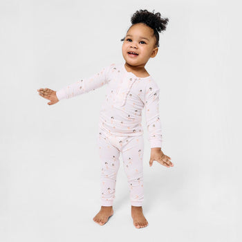 tutu twirls modal magnetic no drama pajama long sleeve set