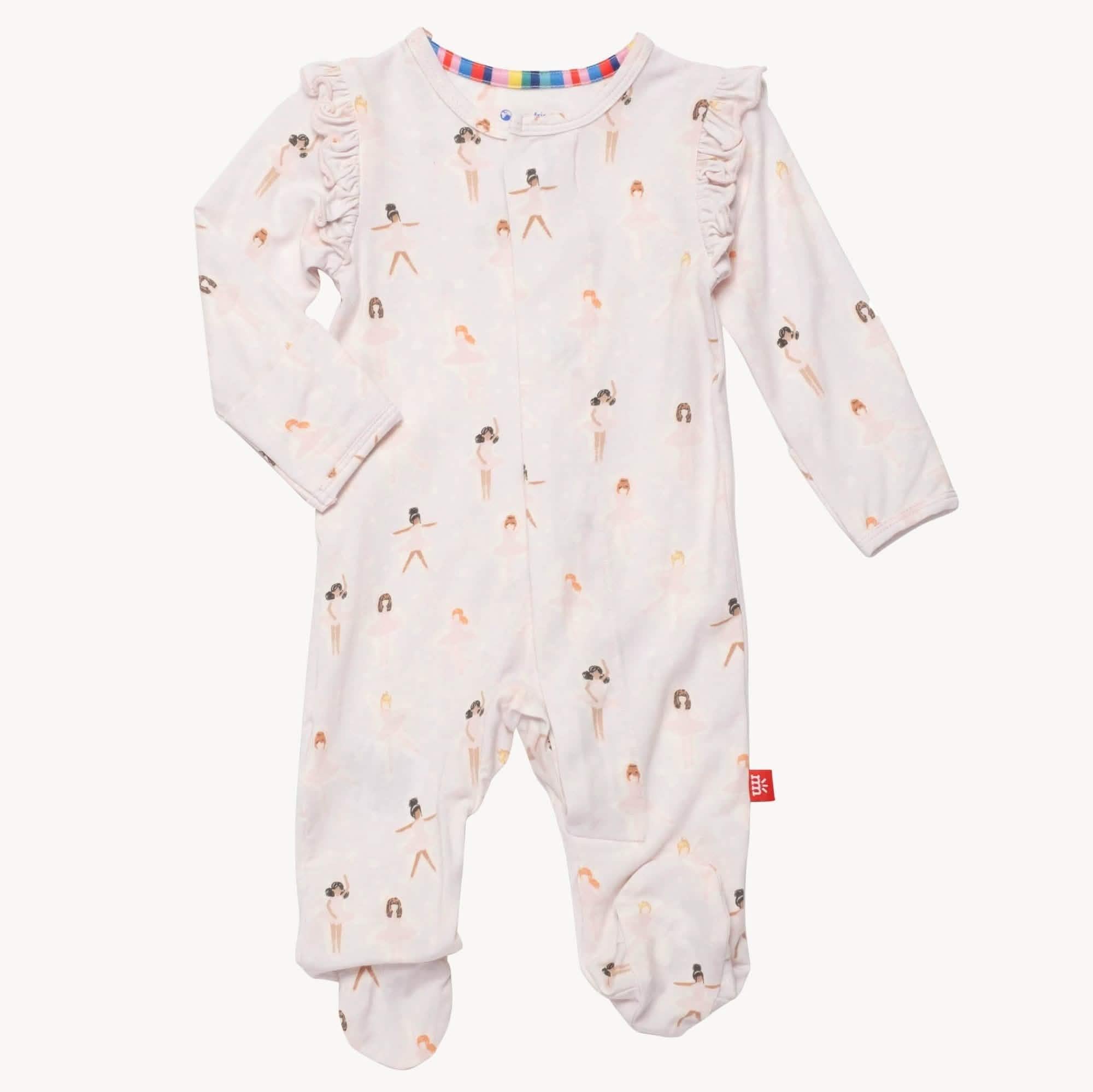 tutu twirls modal magnetic parent favorite footie - re-loved