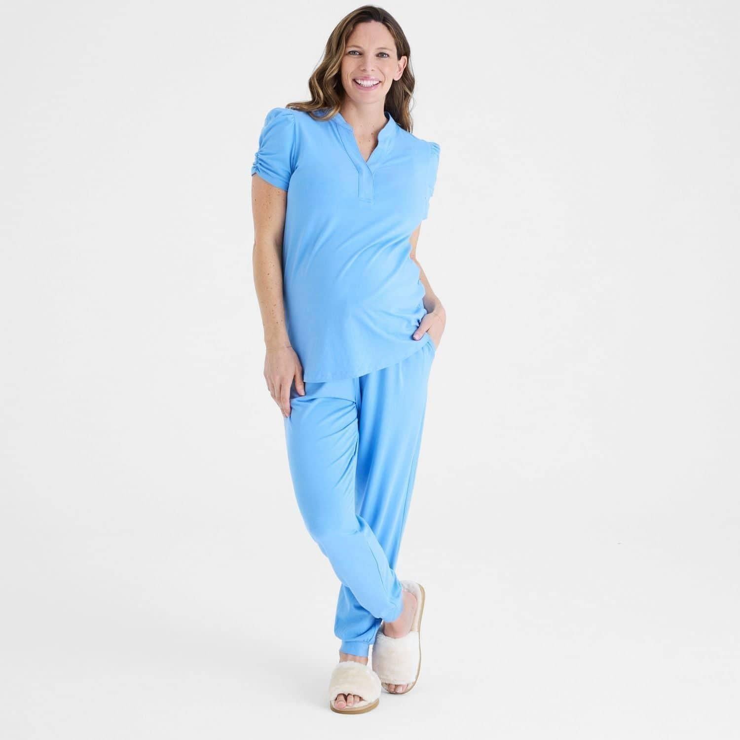 utah sky women's CloudStretch™ magnetic short sleeve jogger set