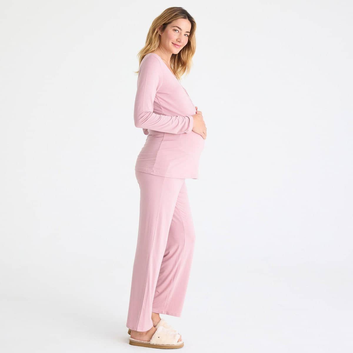 We Believe In Santa Pink Pajamas  Pink pajamas, Most comfortable pajamas,  Long sleeve pyjamas